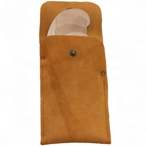 Gooseneck/Concave/Convex Superhard Hand Scrapers & Leather Pouch Set