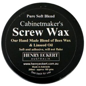 Cabinetmakers Screw Wax