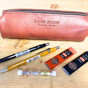 Pentel Full Grain Leather Case Kit