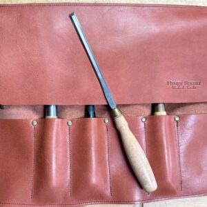 Full Grain Leather Tool Roll - 6 Pocket
